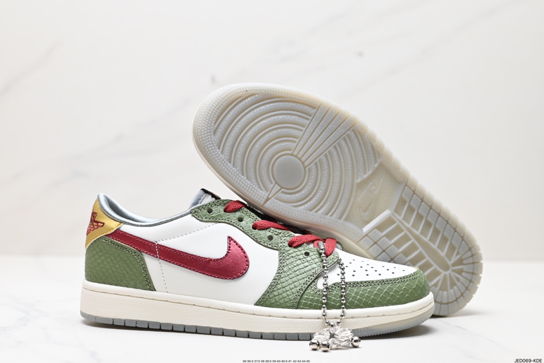 150 耐克Nike Air Jordan 1 Low OG ”Year Of The Dragon“AJ1乔丹一代低帮经典复古文化休闲运动篮球鞋 FN3727-100