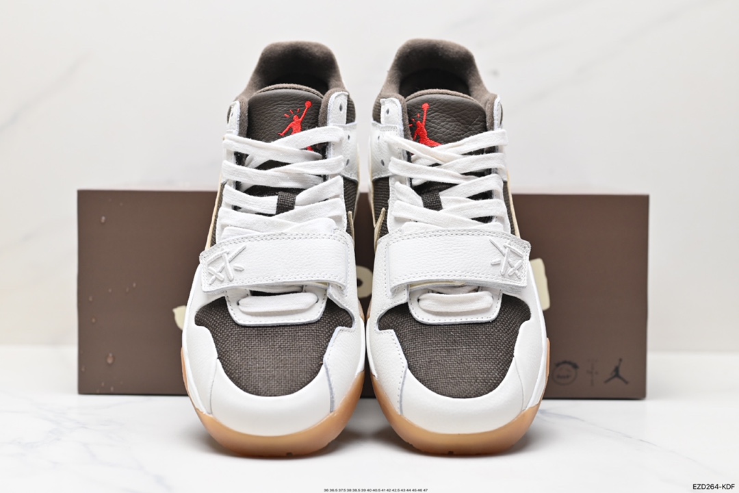 370 Travis Scott x Jordan Cut The Check 联名倒钩休闲板鞋FZ8117-041