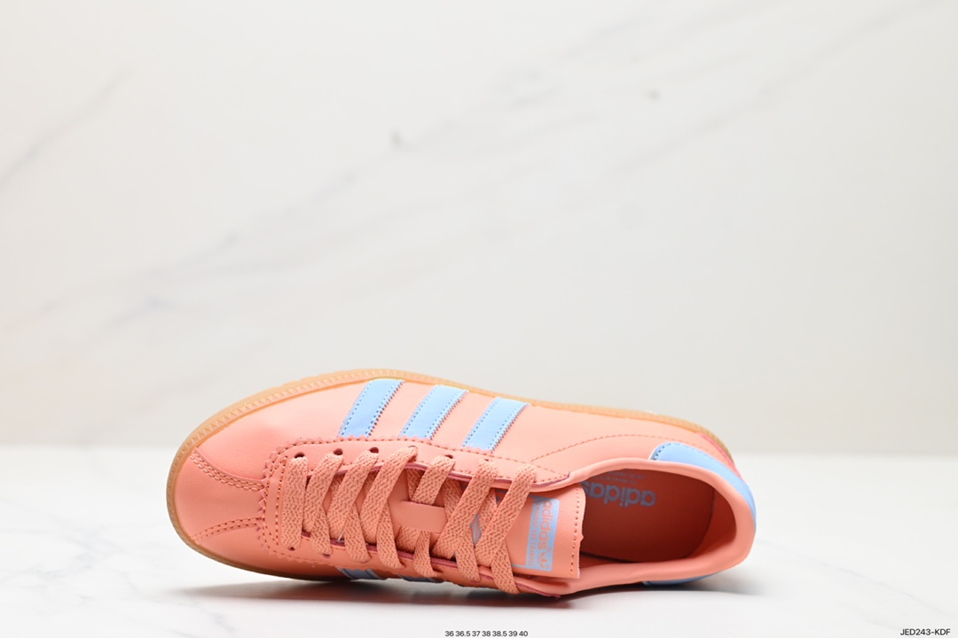 150 Adidas Originals Bermuda  绒面麂皮防滑耐磨轻便低帮板鞋 CQ2784