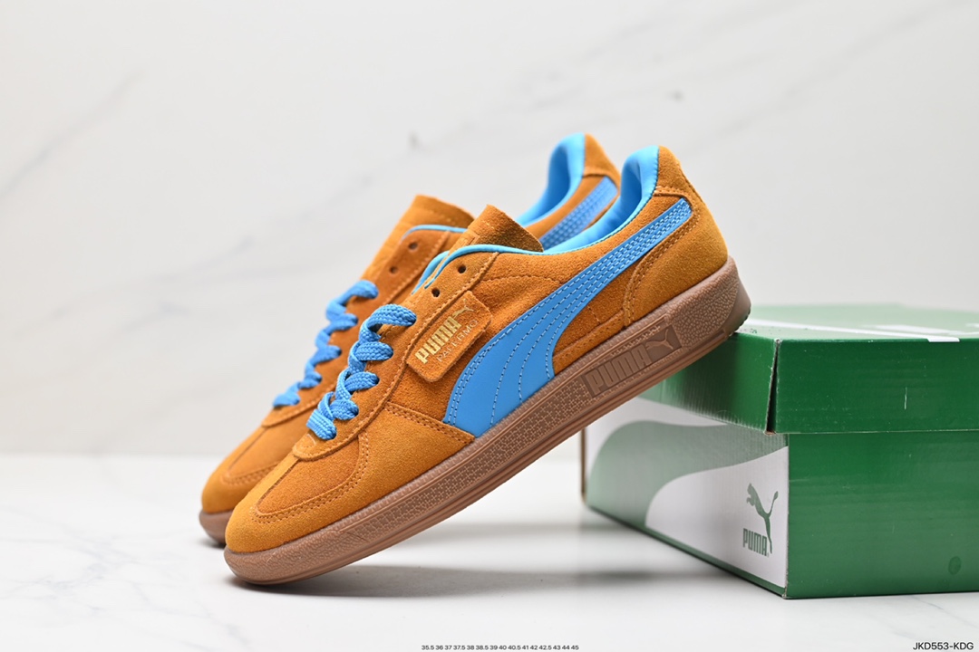 160 Puma Palermo OG 复古单品 彪马 防滑耐磨低帮德训板鞋 383011-01