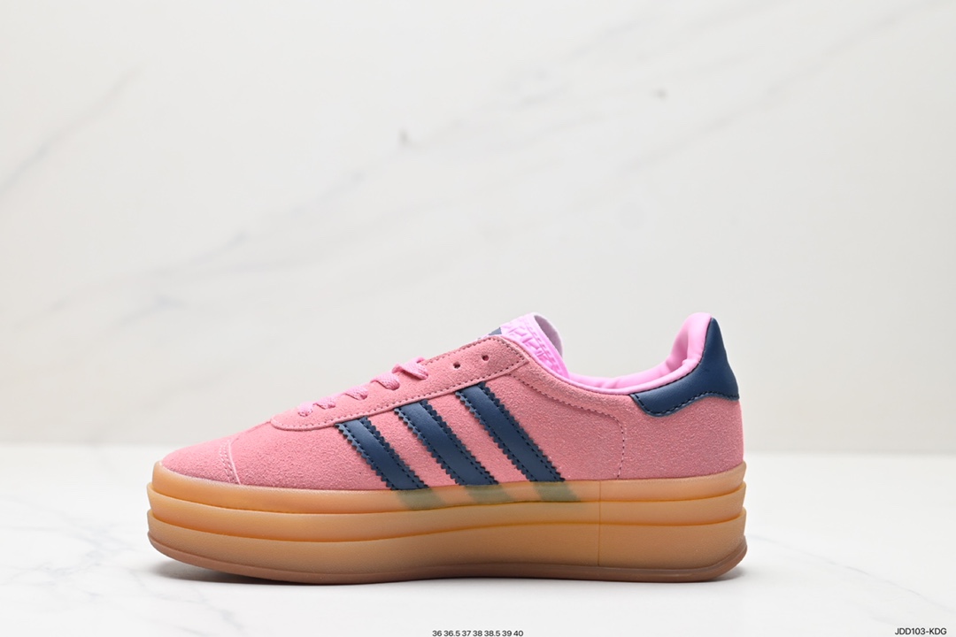 120 阿迪达斯Adidas Gazelle Bold w 低帮复古百搭休闲运动板鞋 HO6122