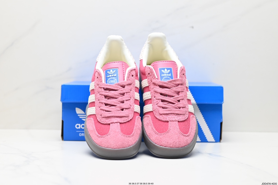 120 阿迪达斯Adidas Originals Gazelle Indoor 三叶草复古防滑耐磨低帮板鞋 IF1809