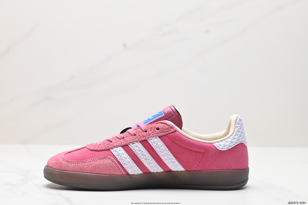 160 阿迪达斯Adidas Originals Gazelle Indoor 三叶草复古防滑耐磨低帮板鞋 IF1809