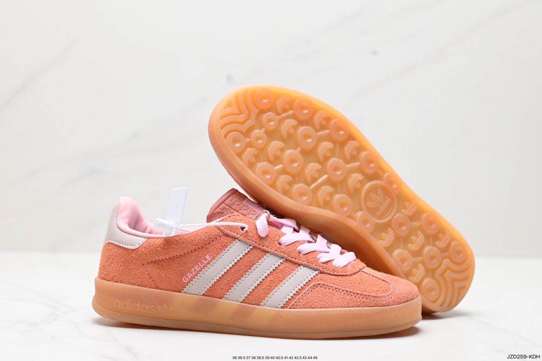 140 AD originals Gazelle Indoor 红白 运动鞋 IE2946