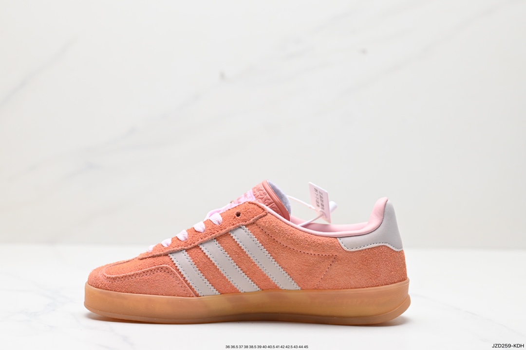 140 AD originals Gazelle Indoor 红白 运动鞋 IE2946