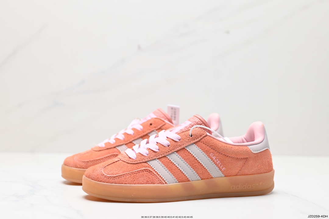 140 AD originals Gazelle Indoor 红白 运动鞋 IE2946