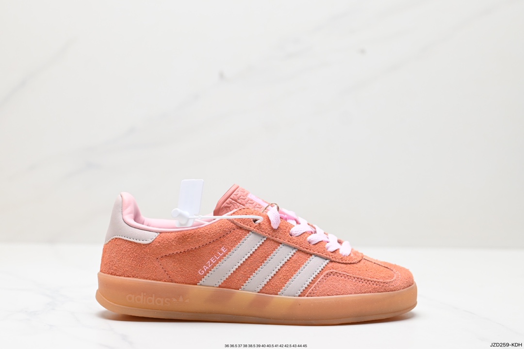 140 AD originals Gazelle Indoor 红白 运动鞋 IE2946