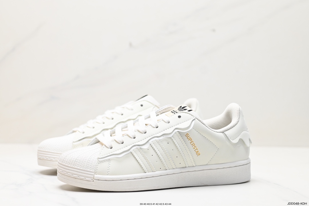 120 阿迪达斯Adidas三叶草 Originals Superstar Pride RM贝壳头板鞋 HQ4256