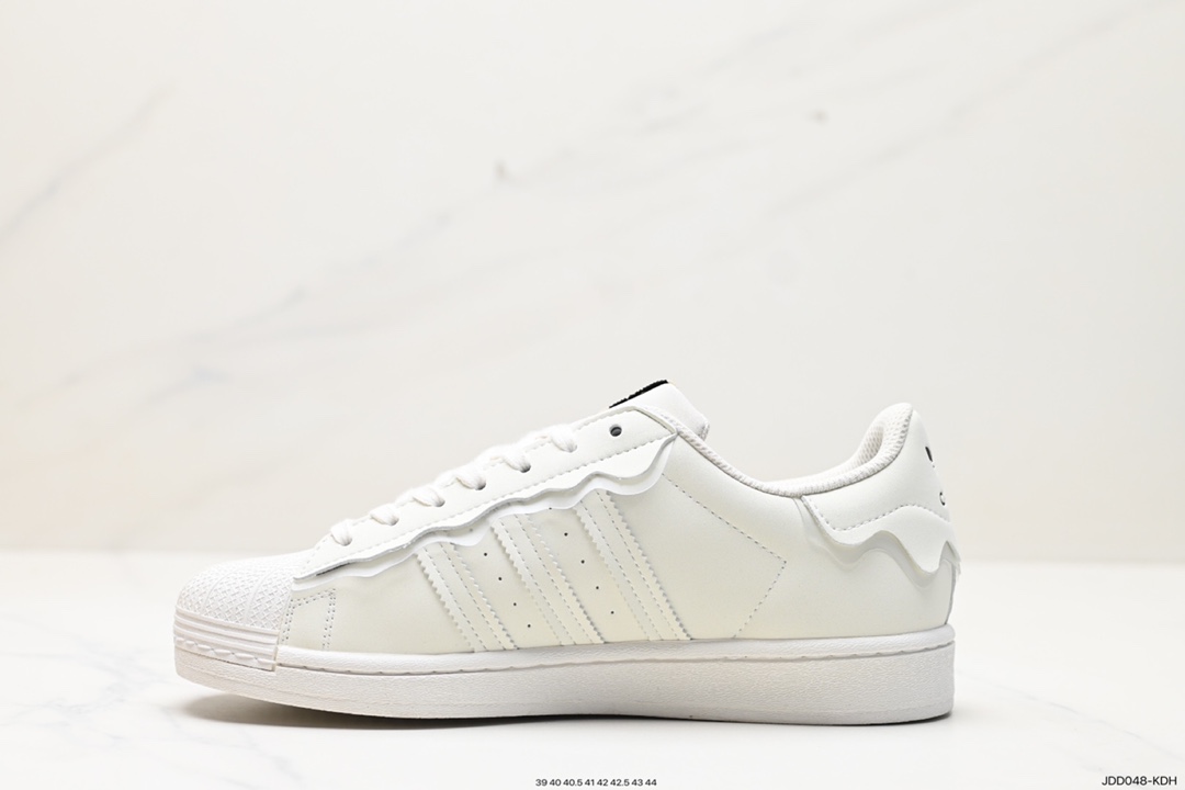 120 阿迪达斯Adidas三叶草 Originals Superstar Pride RM贝壳头板鞋 HQ4256