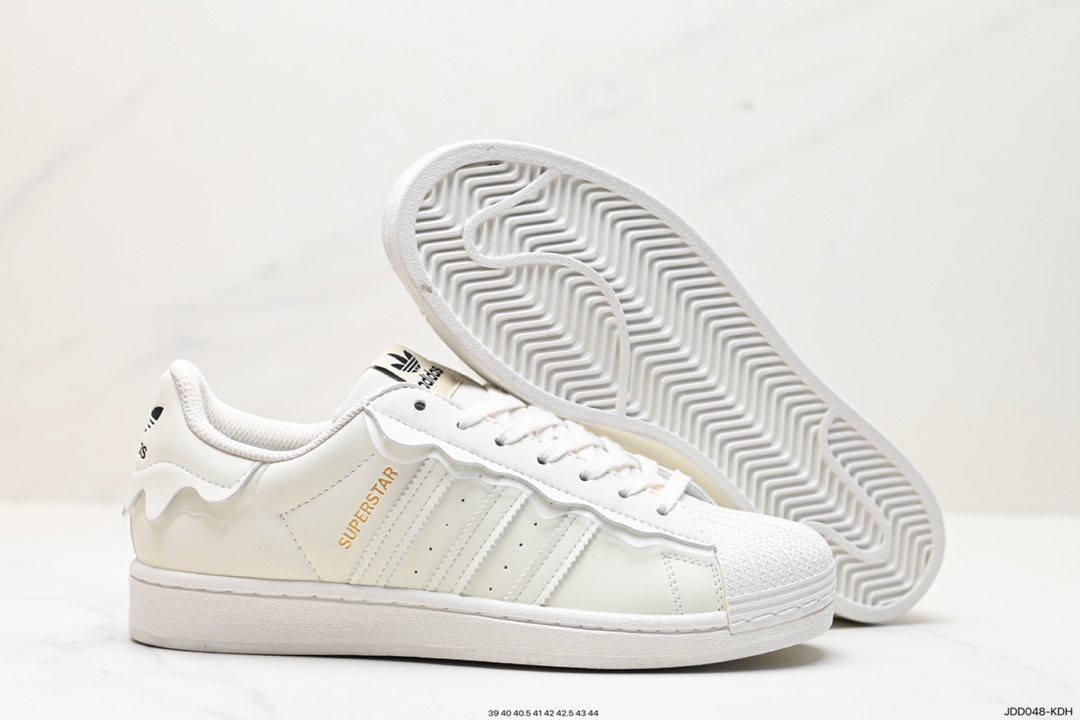 120 阿迪达斯Adidas三叶草 Originals Superstar Pride RM贝壳头板鞋 HQ4256