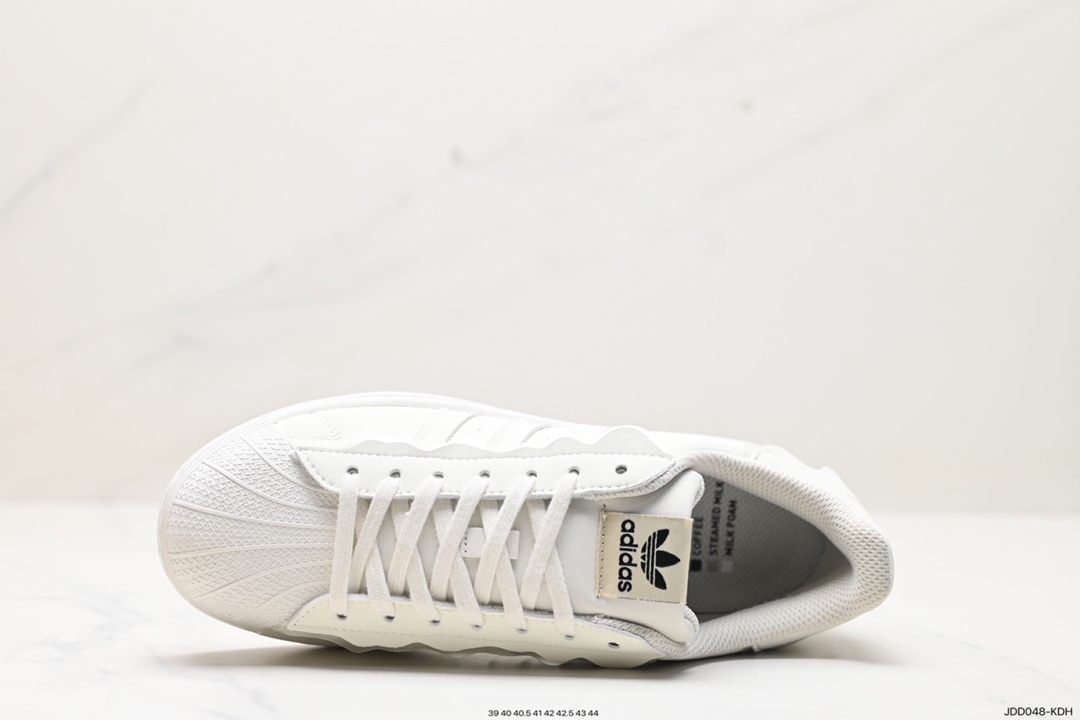 120 阿迪达斯Adidas三叶草 Originals Superstar Pride RM贝壳头板鞋 HQ4256