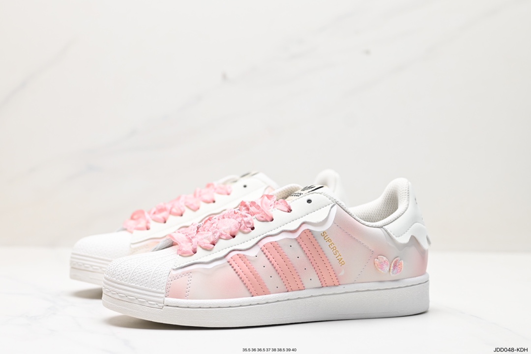 120 阿迪达斯Adidas三叶草 Originals Superstar Pride RM贝壳头板鞋 HQ4256