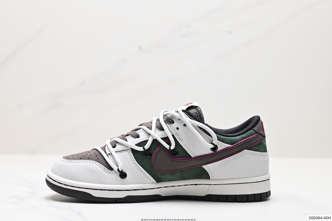 290 NK Dunk Low 联名绿色 CT0856-102Pnme Asia贝利原厂皮料加持