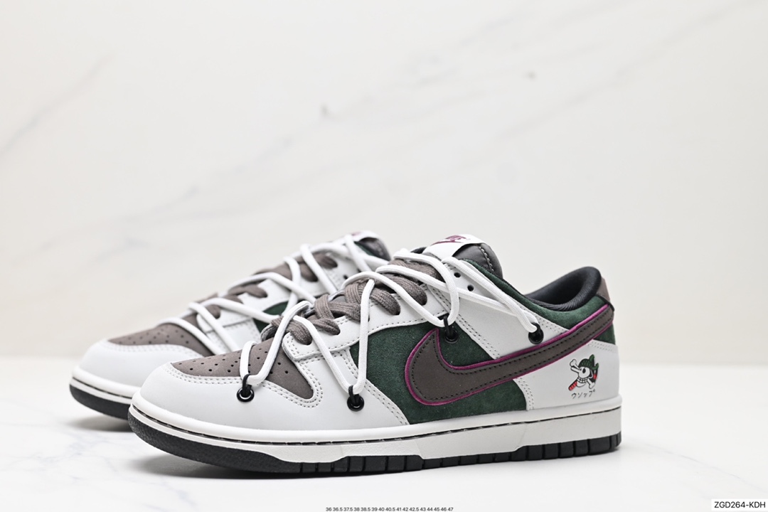 290 NK Dunk Low 联名绿色 CT0856-102Pnme Asia贝利原厂皮料加持