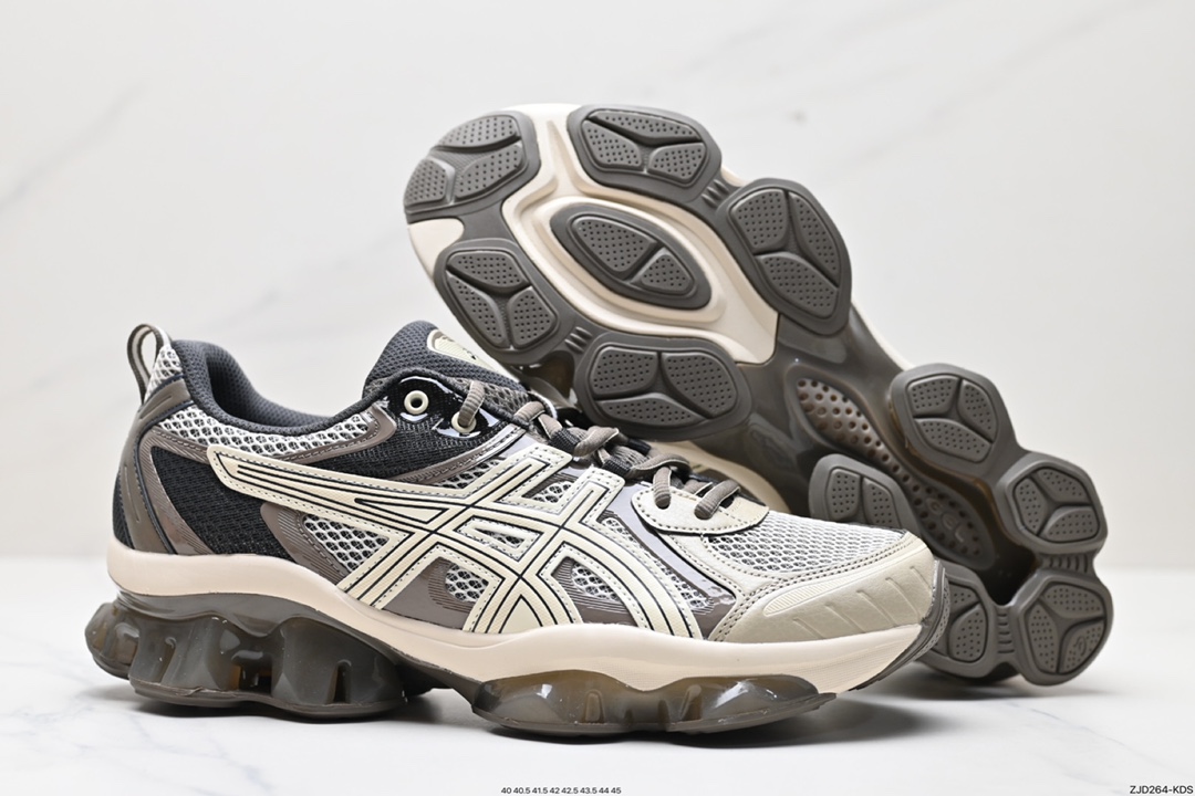 240 日本专业跑鞋品牌·亚瑟士/ASICS Gel-Quantum Kinetic”Carbon Pure Gold“量子动能跑步鞋 1203A270-201