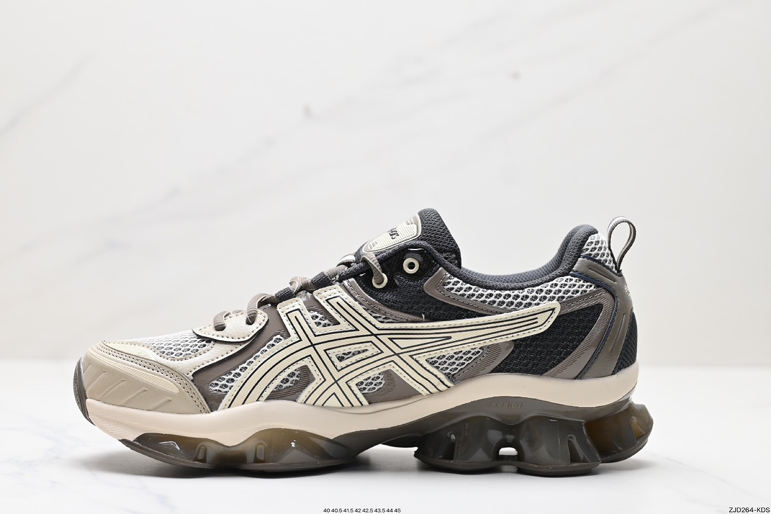 240 日本专业跑鞋品牌·亚瑟士/ASICS Gel-Quantum Kinetic”Carbon Pure Gold“量子动能跑步鞋 1203A270-201