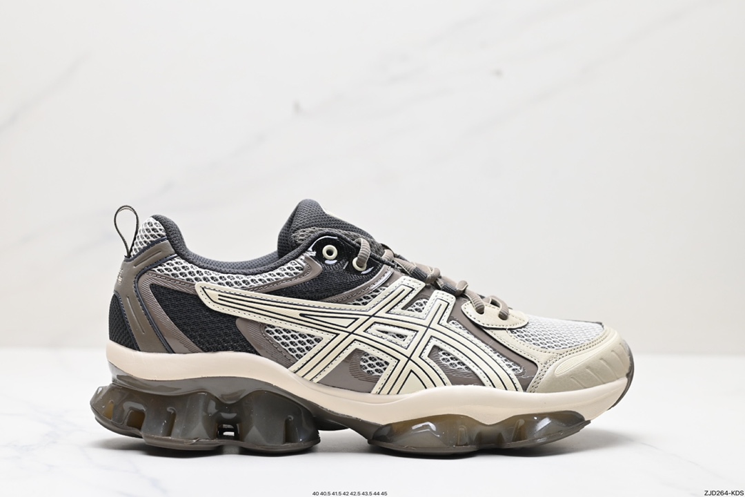 240 日本专业跑鞋品牌·亚瑟士/ASICS Gel-Quantum Kinetic”Carbon Pure Gold“量子动能跑步鞋 1203A270-201