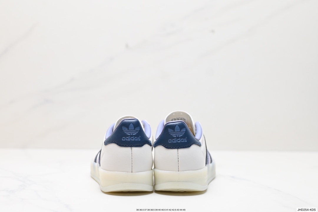 190 adidas Originals Gazelle INdoor 三叶草休闲防滑耐磨低帮板鞋 IG1643