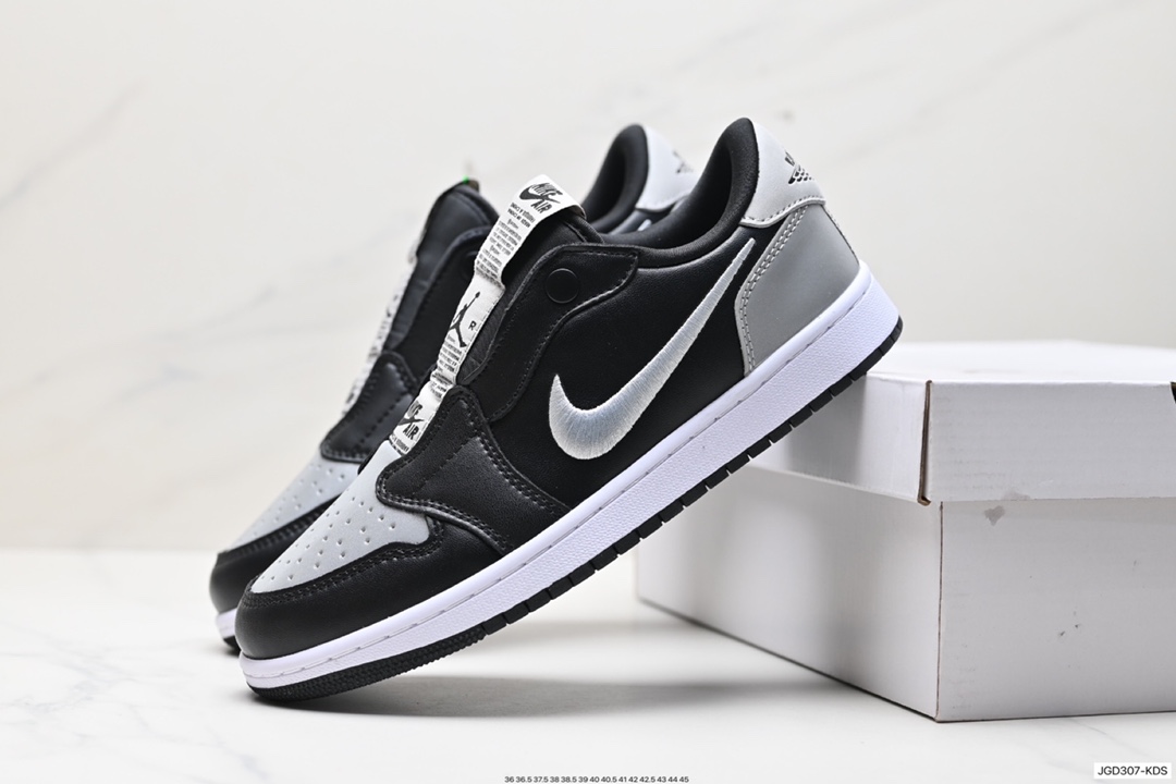 180 Air Jordan 1 Low Slip Shadow 全新配色 刺绣勾 BQ8462-601