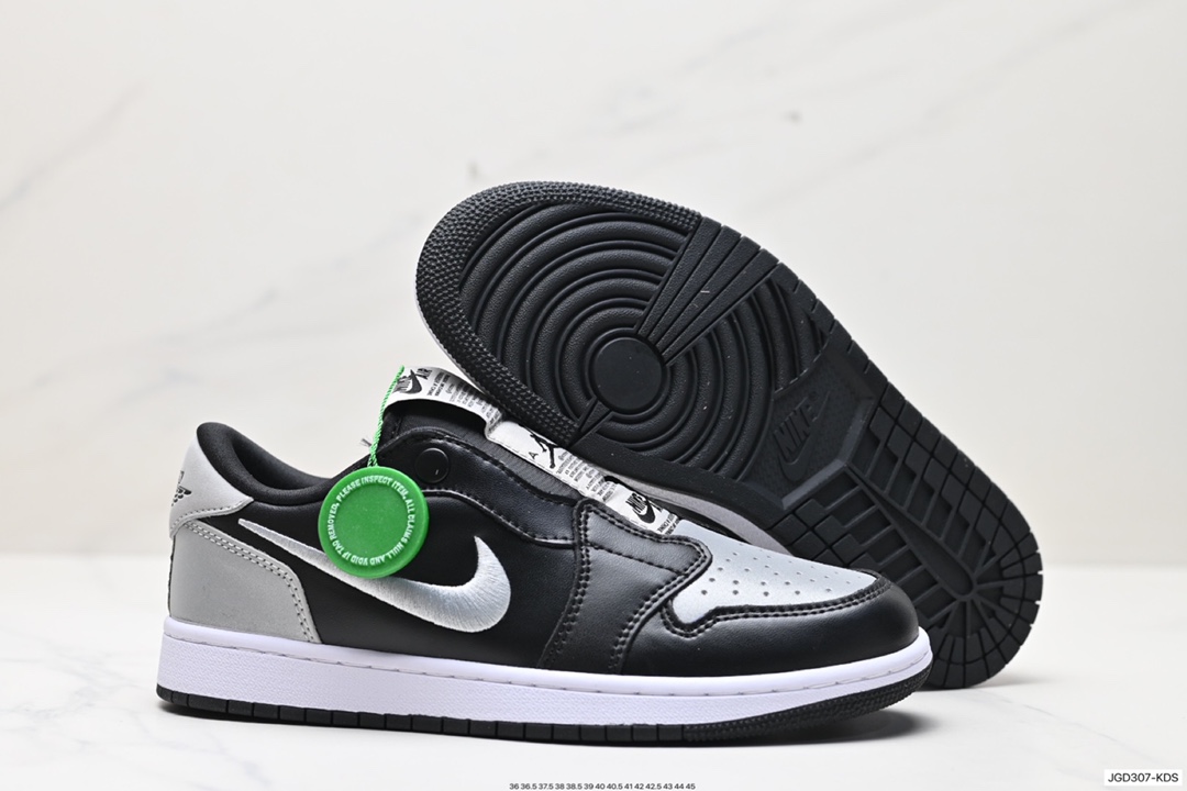 180 Air Jordan 1 Low Slip Shadow 全新配色 刺绣勾 BQ8462-601