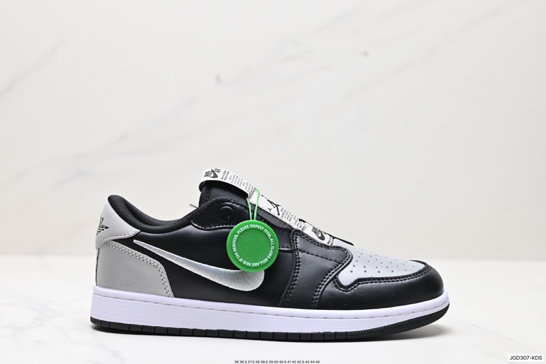 180 Air Jordan 1 Low Slip Shadow 全新配色 刺绣勾 BQ8462-601