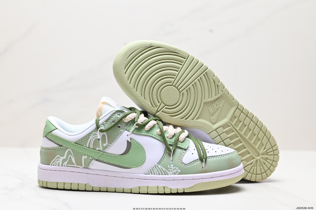 180 耐克Nike SB Dunk Low Lot”Retro Coast“扣篮系列低帮休闲运动滑板板鞋 DV0831-003