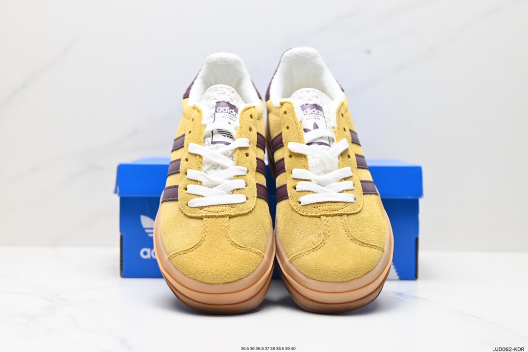 130 阿迪达斯Adidas Gazelle Bold w 低帮复古百搭休闲运动板鞋 IF5937