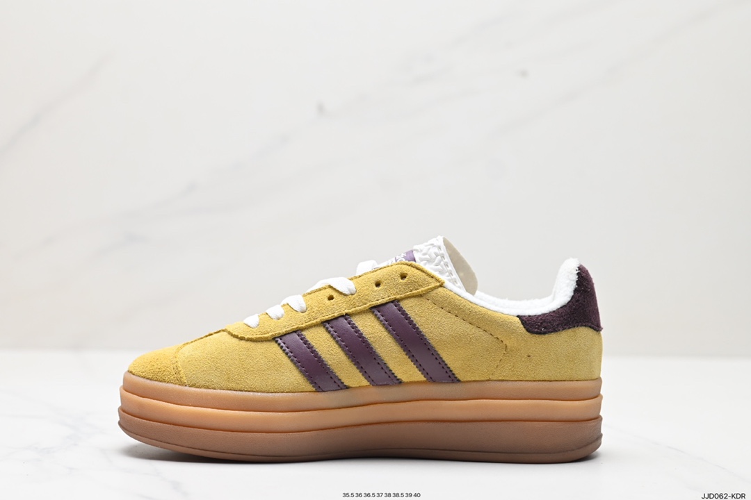 130 阿迪达斯Adidas Gazelle Bold w 低帮复古百搭休闲运动板鞋 IF5937