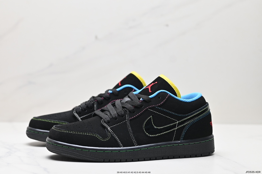 170 Nike Air Jordan 1 Low AJ1乔丹一代低帮经典复古文化休闲运动篮球鞋 338145-003