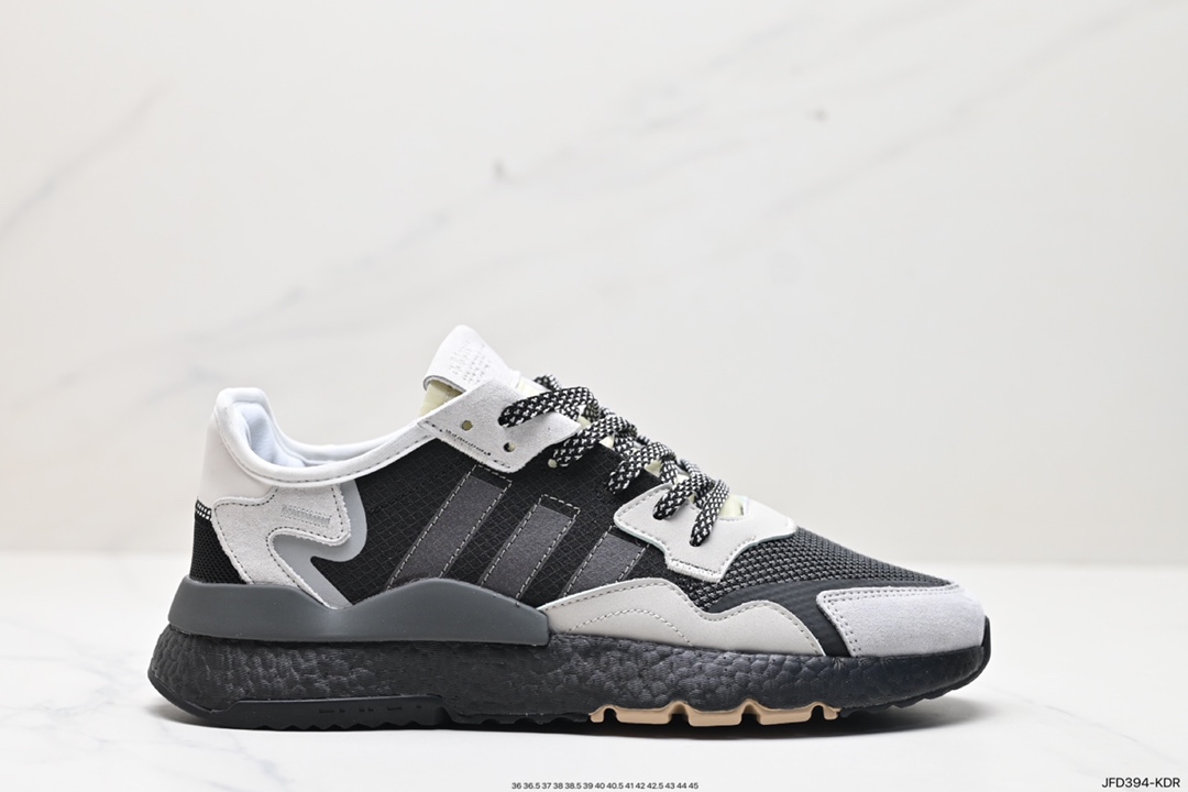 170 AD Nite Jogger 2019 Boost 三叶草 联名夜行者 CG5951 复古跑鞋