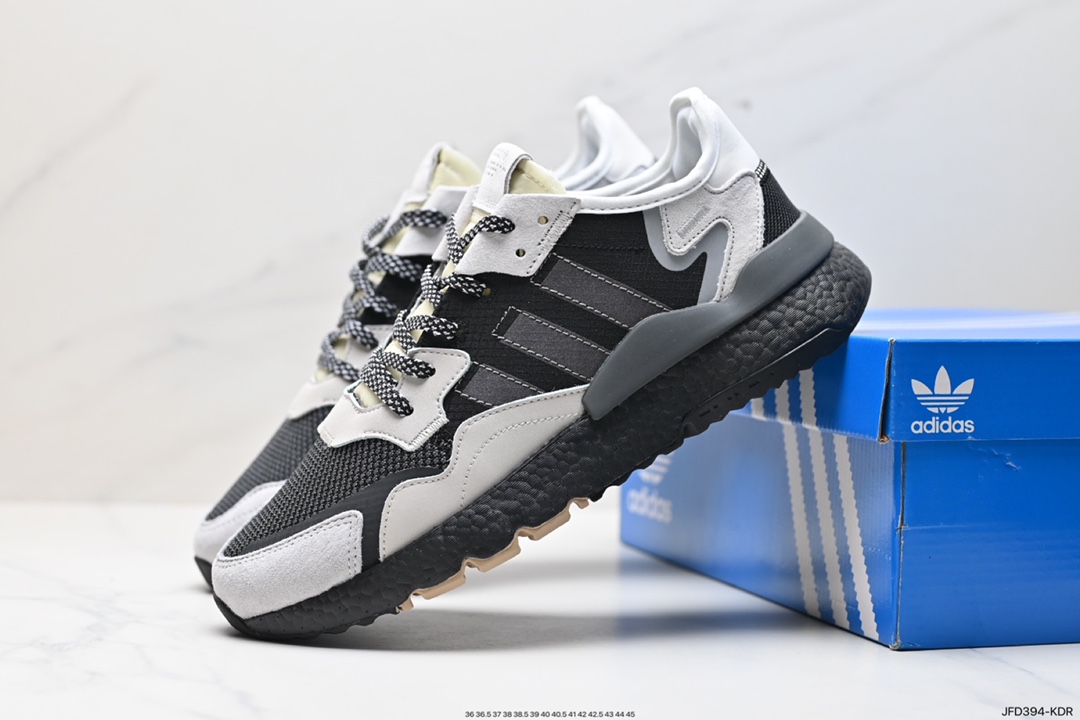 170 AD Nite Jogger 2019 Boost 三叶草 联名夜行者 CG5951 复古跑鞋