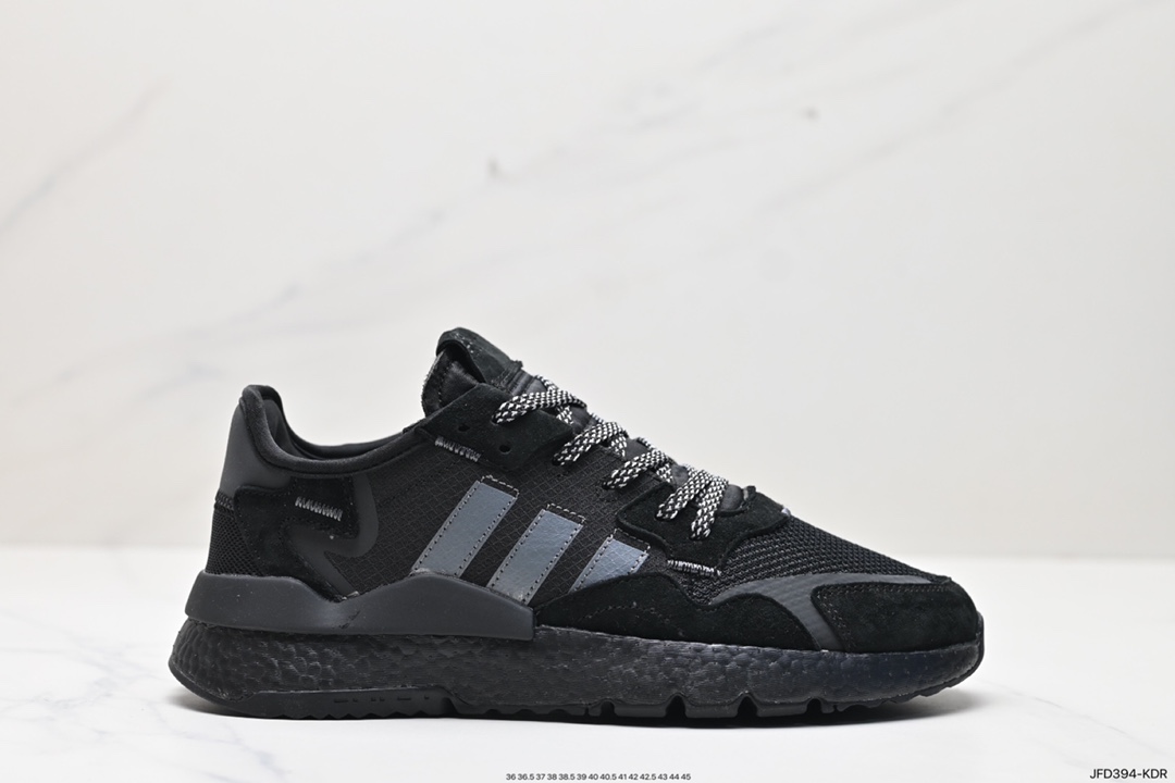 170 AD Nite Jogger 2019 Boost 三叶草 联名夜行者 CG5951 复古跑鞋