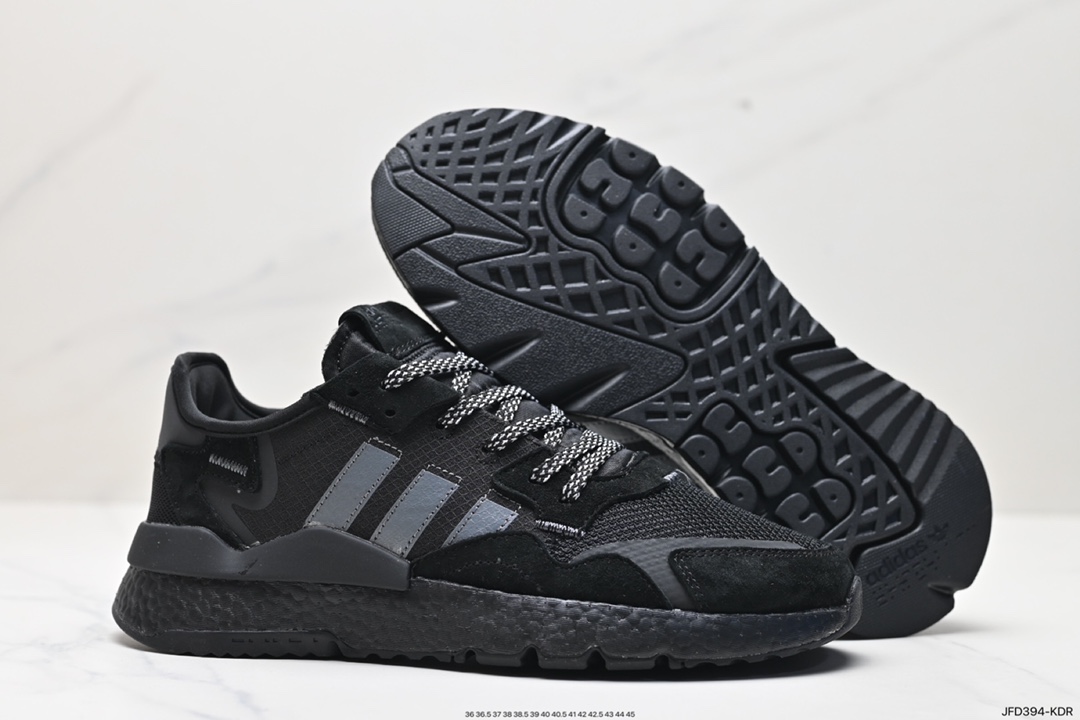 170 AD Nite Jogger 2019 Boost 三叶草 联名夜行者 CG5951 复古跑鞋