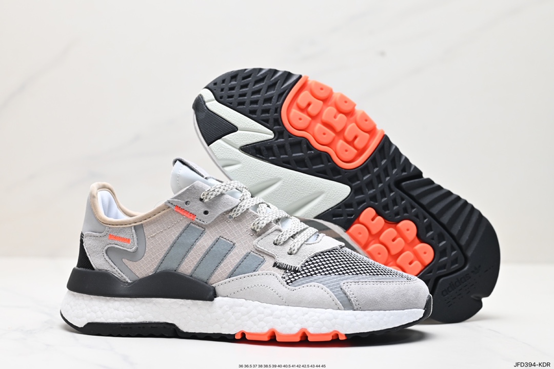 170 AD Nite Jogger 2019 Boost 三叶草 联名夜行者 CG5951 复古跑鞋