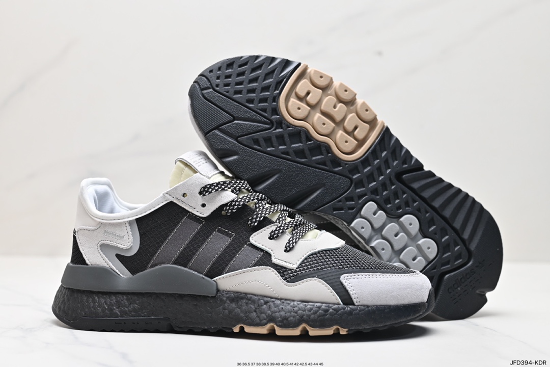 170 AD Nite Jogger 2019 Boost 三叶草 联名夜行者 CG5951 复古跑鞋