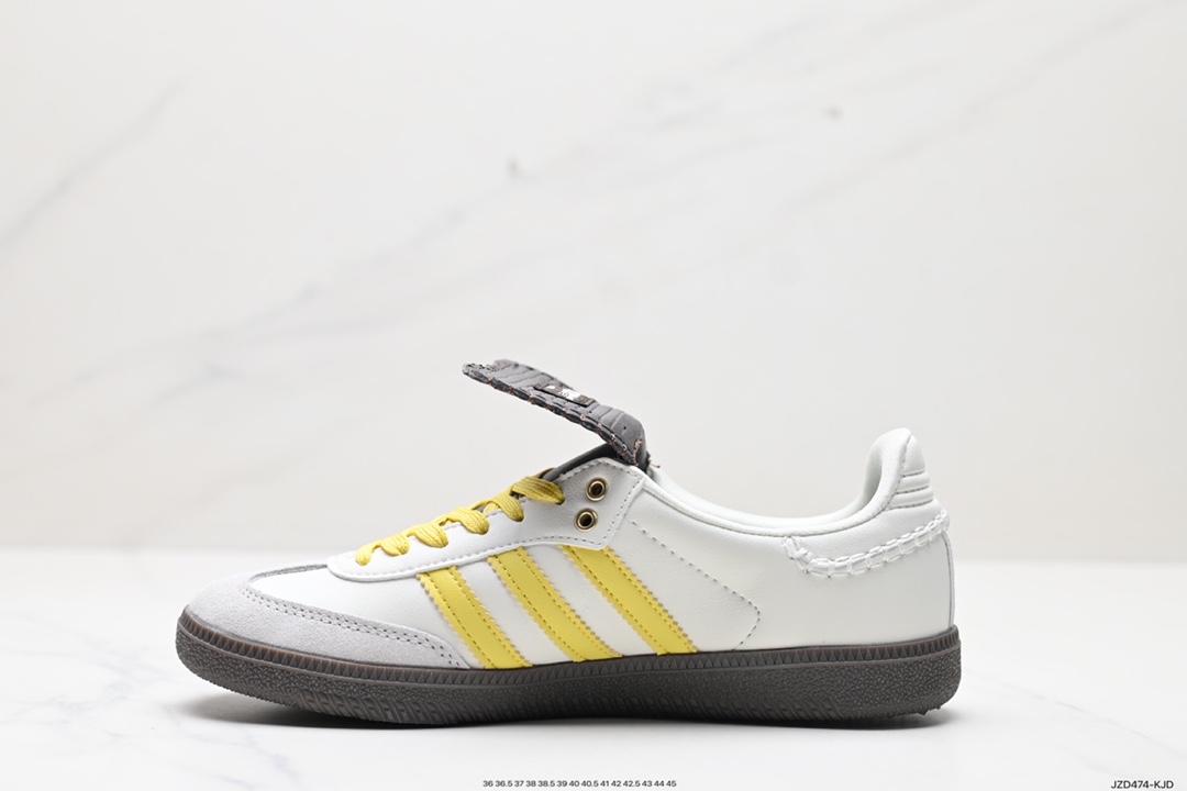 140 阿迪达斯AdidasOriginals Wb Pony Tonal Samba 桑巴舞板鞋 IE0578