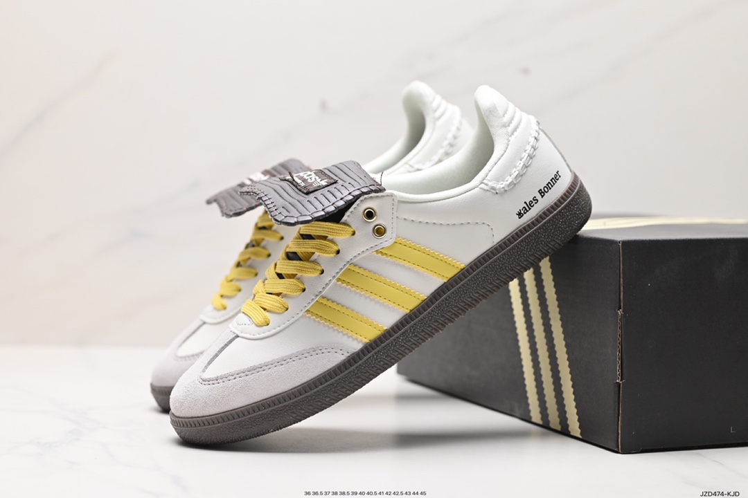 140 阿迪达斯AdidasOriginals Wb Pony Tonal Samba 桑巴舞板鞋 IE0578