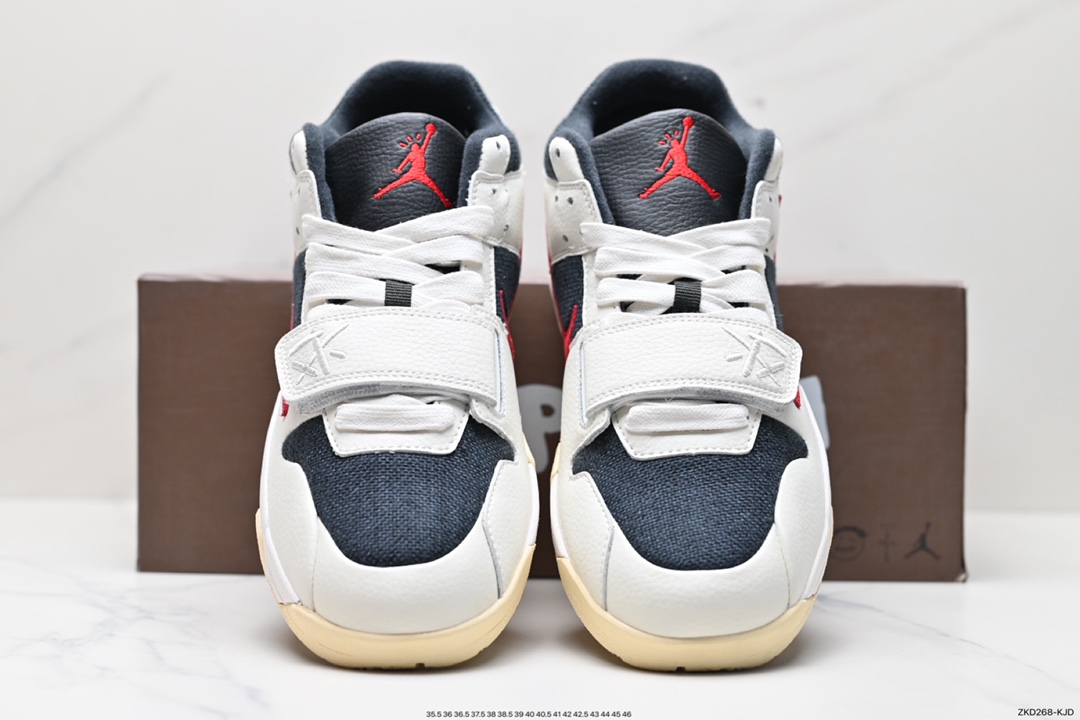 270 Travis Scott X Nike Jordan Cut The Check"University Red"削减篮球鞋“TS联名米白黑红大学红倒钩”FZ8117-101