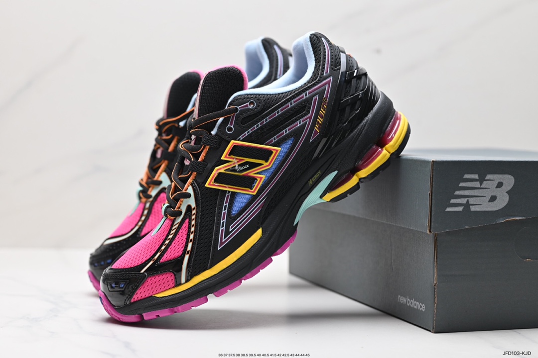 170 New Balance M1906RCP 黑五彩 NB新百伦系列复古老爹风休闲运动慢跑鞋