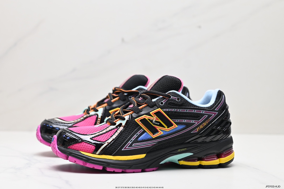 170 New Balance M1906RCP 黑五彩 NB新百伦系列复古老爹风休闲运动慢跑鞋