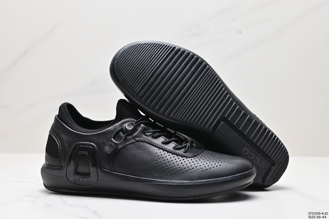 ECCO uses ECCO family technology, high-end fashion, simple atmosphere, non-slip, comfortable and wear-resistant rubber outsole