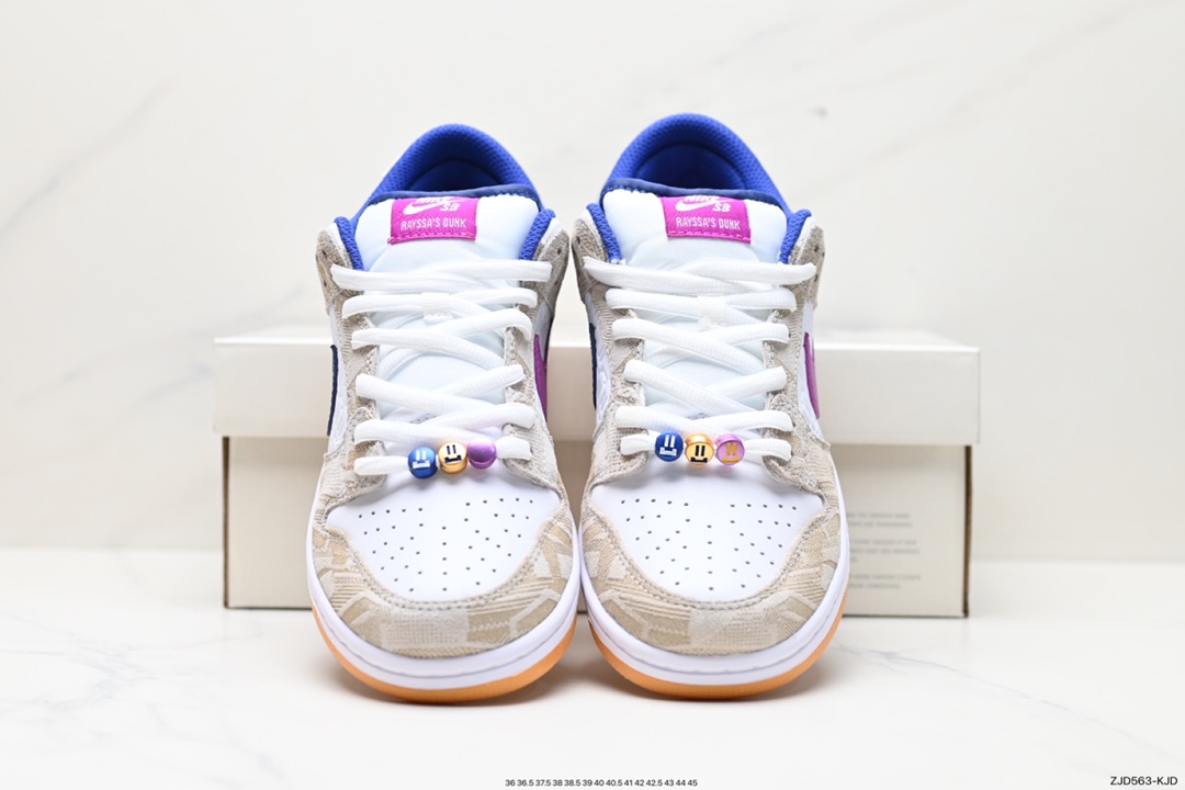 240 Rayssa Leal x Nike Dunk SB"Pure Platinum and Vivid Purple" 白紫联名 FZ5251-001