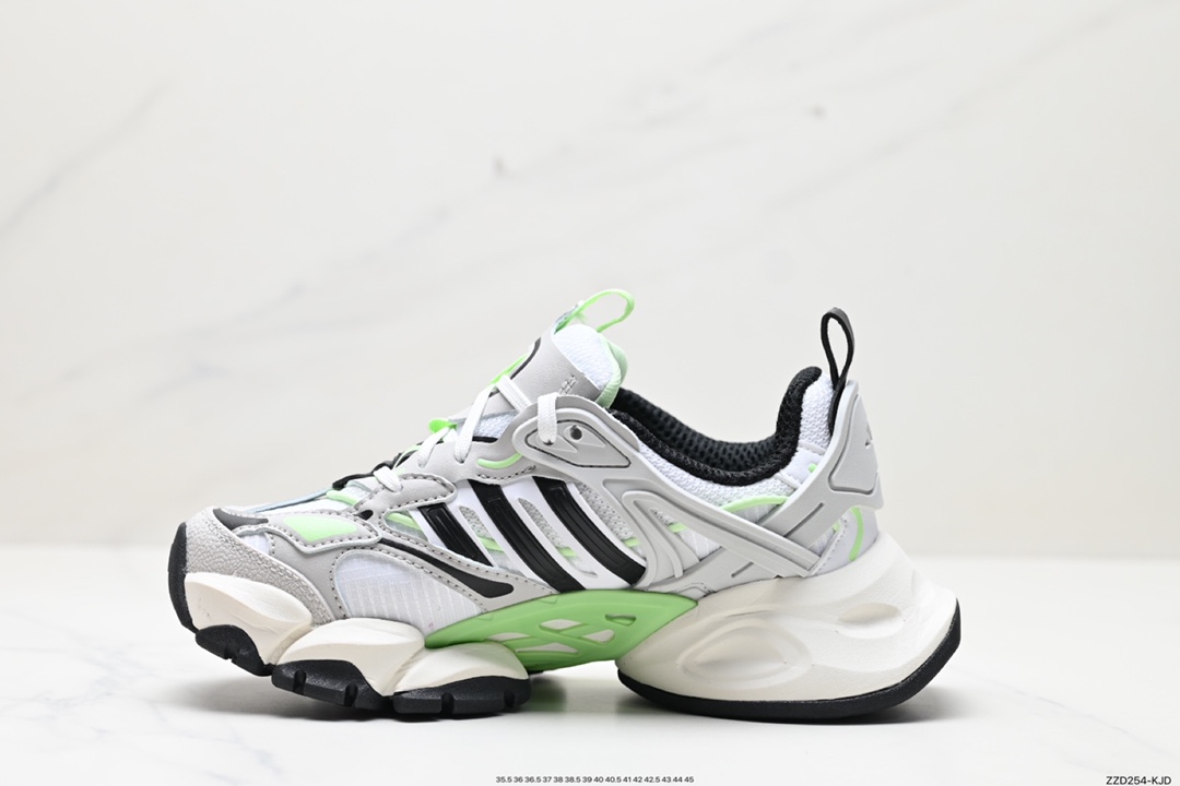 250 阿迪达斯Adidas XLG RUNNER DELUXE 系列低帮老爹风增高复古中性休闲运动慢跑鞋 IH7800