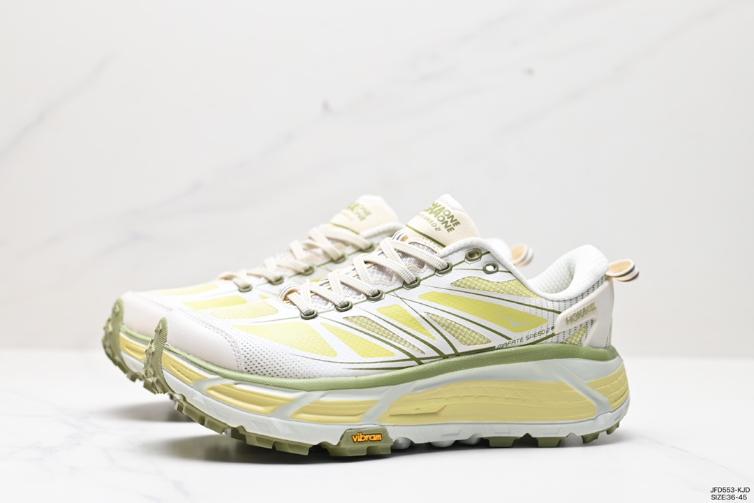 170 HokaHOKA ONE ONE Mafate Speed 2 Low 玛法特2代系列低帮慢跑鞋“暗橄榄绿”1126851/DOGL