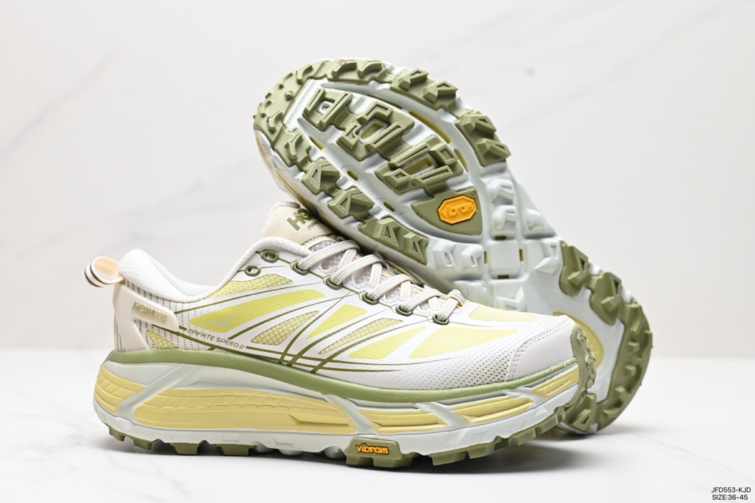 170 HokaHOKA ONE ONE Mafate Speed 2 Low 玛法特2代系列低帮慢跑鞋“暗橄榄绿”1126851/DOGL