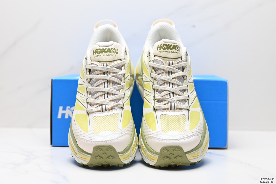 HokaHOKA ONE ONE Mafate Speed ??2 Low Mafate 2nd generation series low-top jogging shoes ”Dark Olive Green” 1126851/DOGL