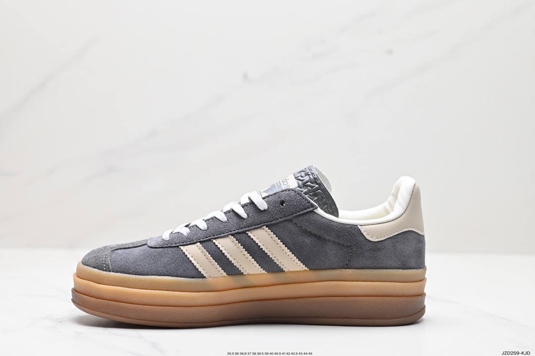 140 阿迪达斯Adidas Gazelle Bold w 低帮复古百搭休闲运动板鞋 IE0428