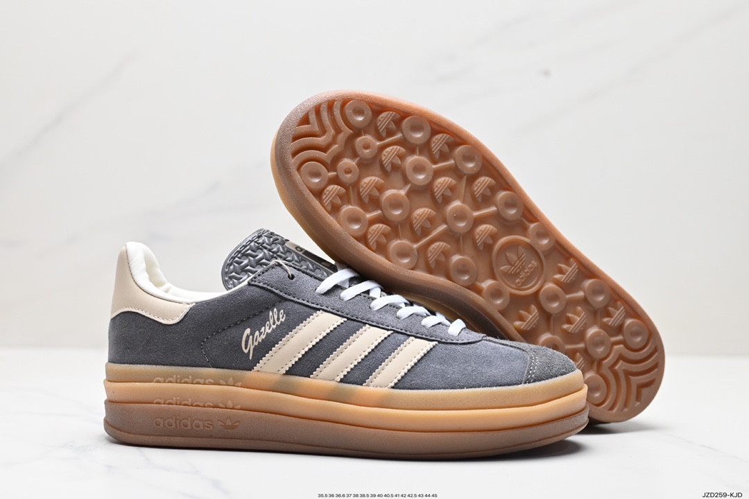 140 阿迪达斯Adidas Gazelle Bold w 低帮复古百搭休闲运动板鞋 IE0428