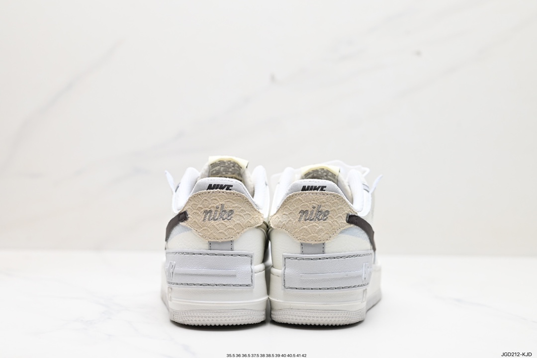 180 Nike Air Force 1 Low 马卡龙 原楦头原纸板 FD0804-100