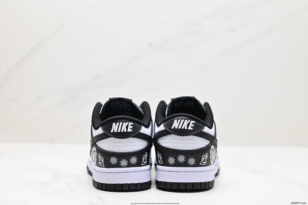 190 耐克NK Dunk Low Retro ”DIY高端定制“ 低帮休闲运动板鞋 DD1503-101